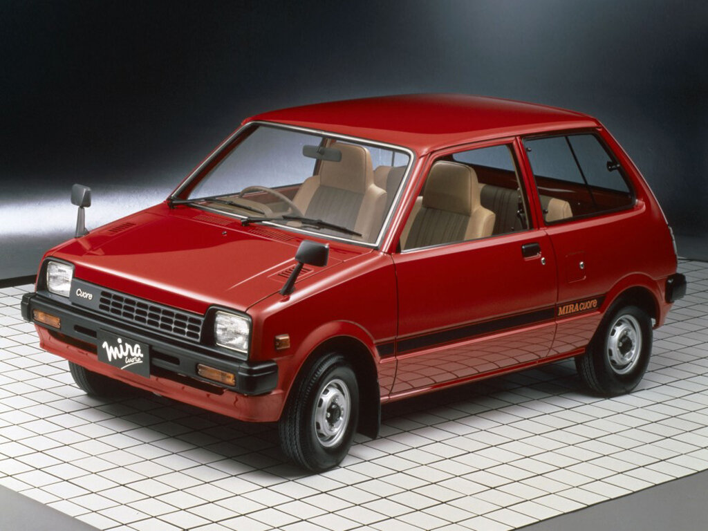 Daihatsu Mira 1 поколение, хэтчбек 3 дв. (06.1980 - 04.1982)